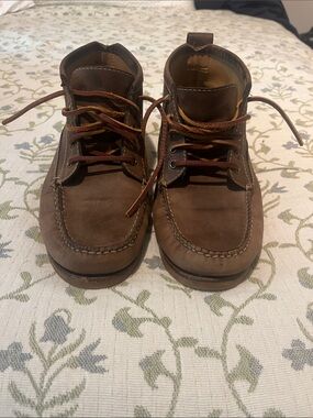 L.L. Bean Brown Leather Chukka Boots